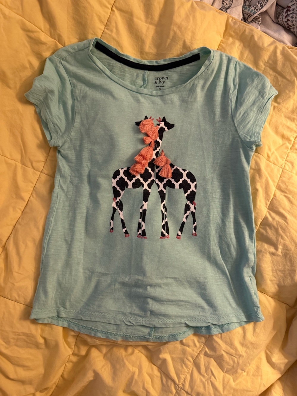 crown & ivy t-shirt 7/8